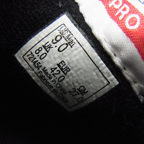 実際に弊社で買取させて頂いたVANS/バンズ OLD SKOOL PRO/オールド スクール プロ VN000ZD41OJ/27の画像 5枚目