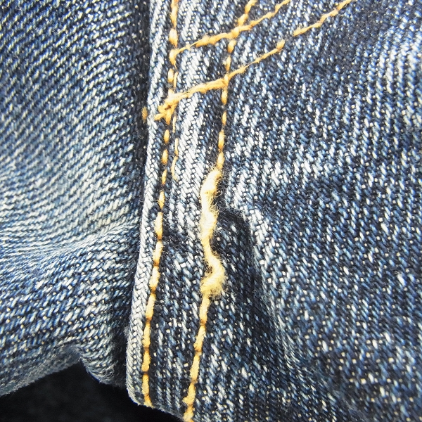 実際に弊社で買取させて頂いたDenime/ドゥニーム 大戦モデル デニムパンツ/インディゴ 802/31の画像 4枚目