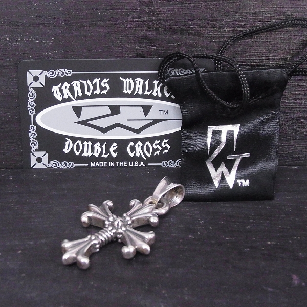 実際に弊社で買取させて頂いたTRAVIS WALKER/トラヴィスワーカー ダブルクロス ペンダントトップの画像 7枚目