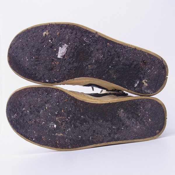 実際に弊社で買取させて頂いたクロムハーツ×リックオウエンス ジオバスケット レザーハイカットスニーカー CHクロス/ダガージップ/40の画像 3枚目