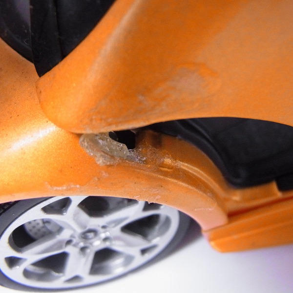 実際に弊社で買取させて頂いた【ジャンク】AUTOart/オートアート 1/18 ランボルギーニ ムルシエラゴ コンセプト オレンジの画像 8枚目