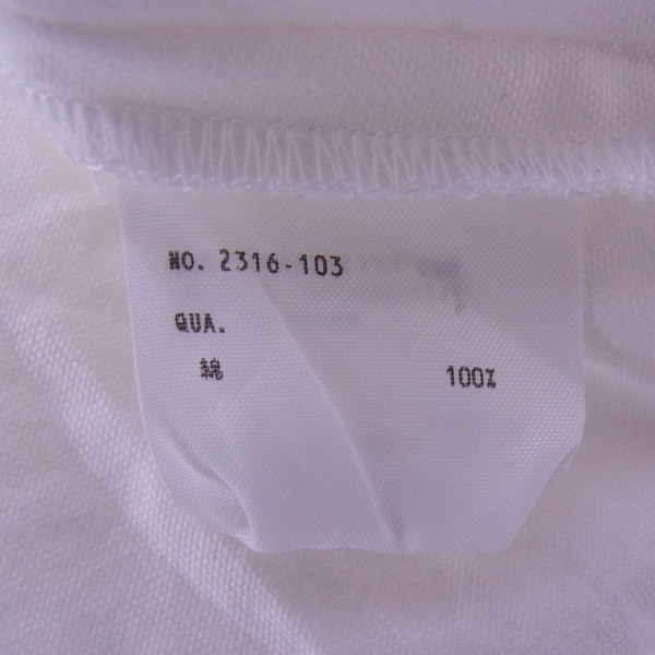 実際に弊社で買取させて頂いたLAD MUSICIAN/ラッドミュージシャン ビッグフードカットソー 2316-103/44の画像 3枚目