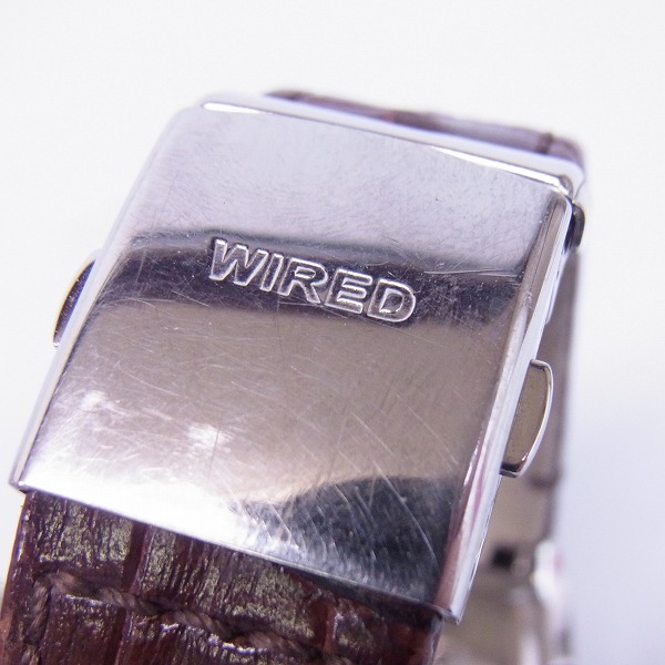 実際に弊社で買取させて頂いたSEIKO/セイコー WIRED/ワイアード  クォーツ時計 7T92-0KW1  の画像 5枚目