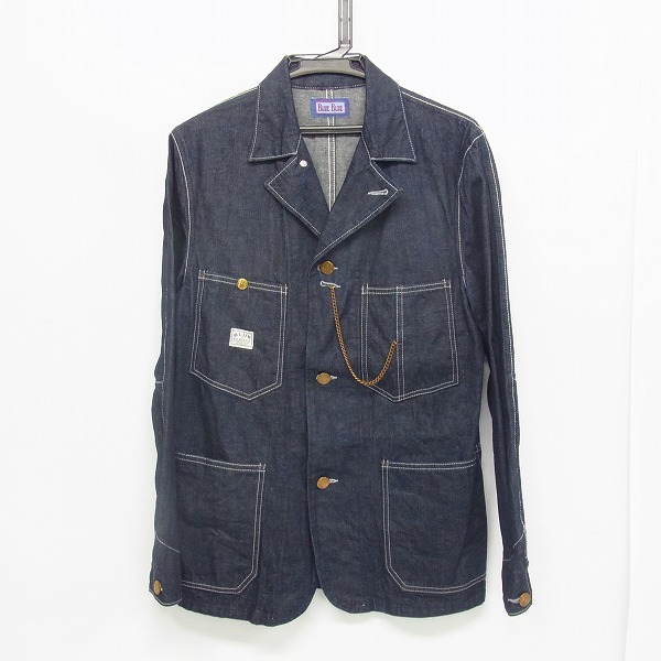 実際に弊社で買取させて頂いたBLUE BLUE/ブルーブルー カバーオール デニムジャケット 2