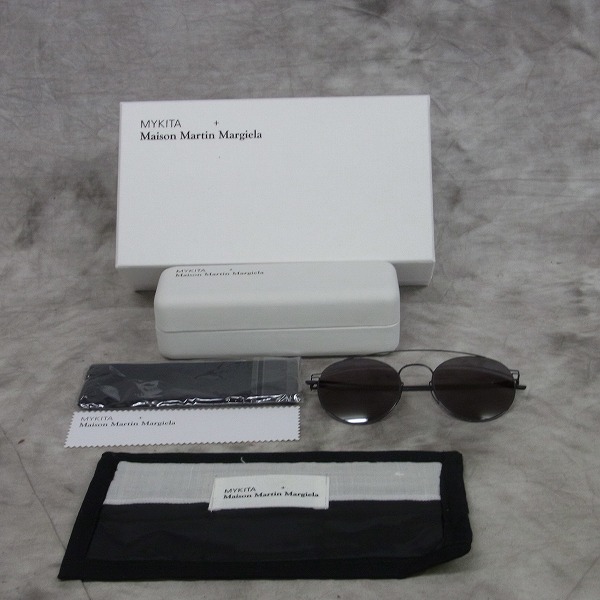 実際に弊社で買取させて頂いたMaison Margiela×MYKITA/マルジェラ×マイキータ コラボ ツーブリッジサングラス の画像 7枚目