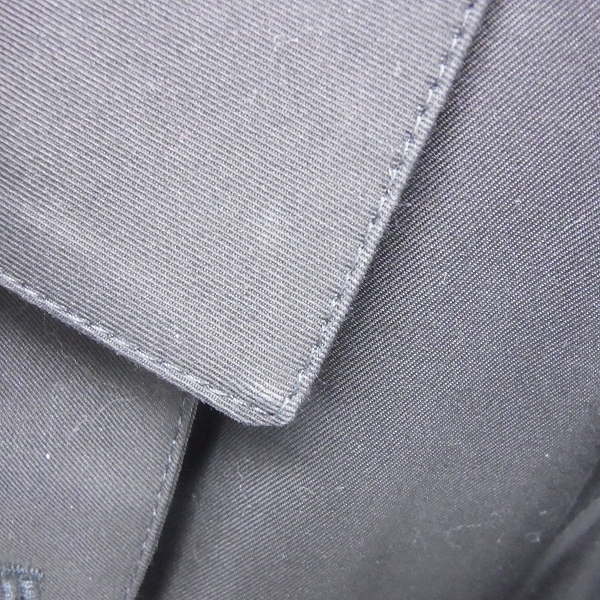 実際に弊社で買取させて頂いたMACKINTOSH/マッキントッシュ ロング トレンチコート ブラック/42の画像 5枚目
