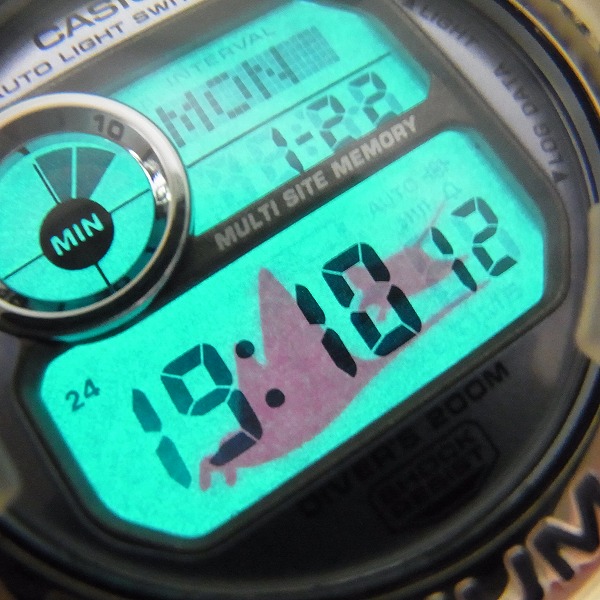 実際に弊社で買取させて頂いたG-SHOCK/Gショック 海外モデル フロッグマン/シーマン珊瑚礁 DW-9950WCの画像 4枚目