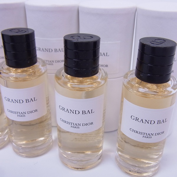 実際に弊社で買取させて頂いたChristian Dior/クリスチャン ディオール GRAND BAL/グランバル オードゥ パルファン 7点セットの画像 1枚目