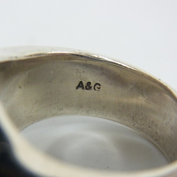 実際に弊社で買取させて頂いた【ギャラ付】A&G/エーアンドジー VIPER/バイパー スネークリング 19号の画像 5枚目