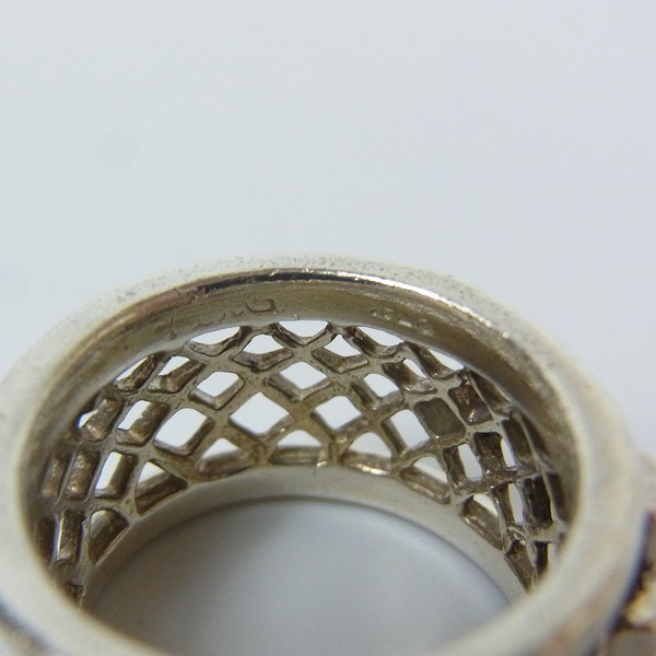 実際に弊社で買取させて頂いたLoreeRodkinGothic/ローリーロドキン グリルドクロスリング サファイア/11号の画像 5枚目