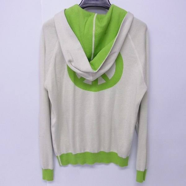 実際に弊社で買取させて頂いたlucien pellat-finet/ルシアンペラフィネ バックプリント ジップアップパーカー Sの画像 1枚目