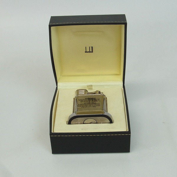 実際に弊社で買取させて頂いたdunhill/ダンヒル ユニーク 卓上型 テーブルオイルライター シルバーの画像 6枚目