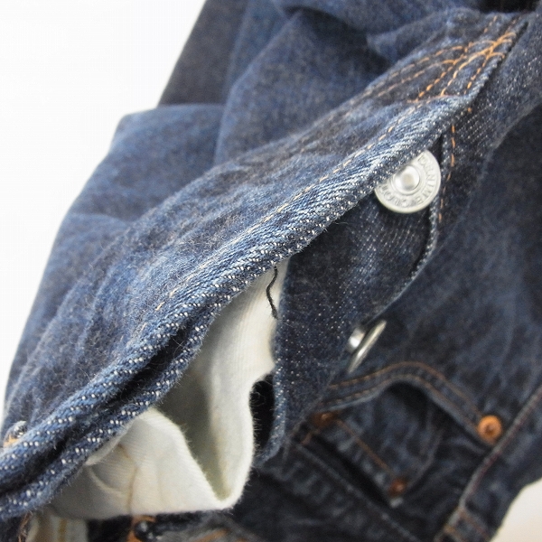 実際に弊社で買取させて頂いたDENIME/ドゥニーム ストレート デニムパンツ インディゴ Lot.66/27の画像 9枚目