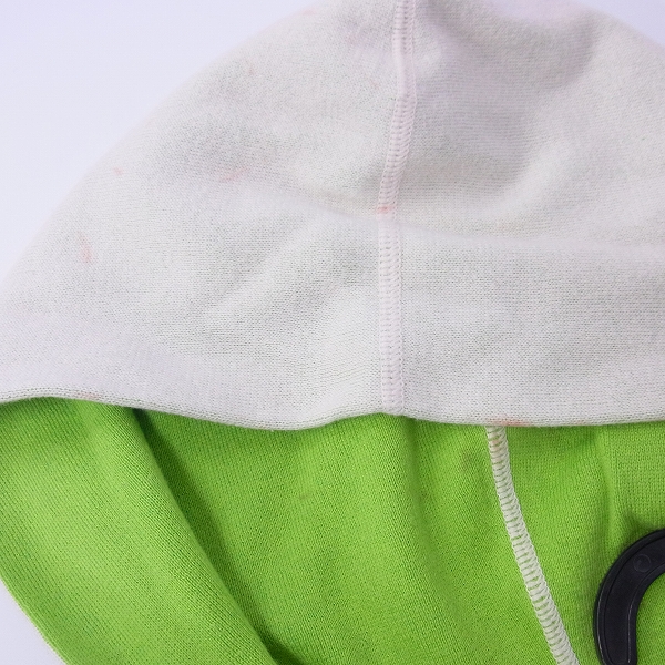 実際に弊社で買取させて頂いたlucien pellat-finet/ルシアンペラフィネ バックプリント ジップアップパーカー Sの画像 7枚目