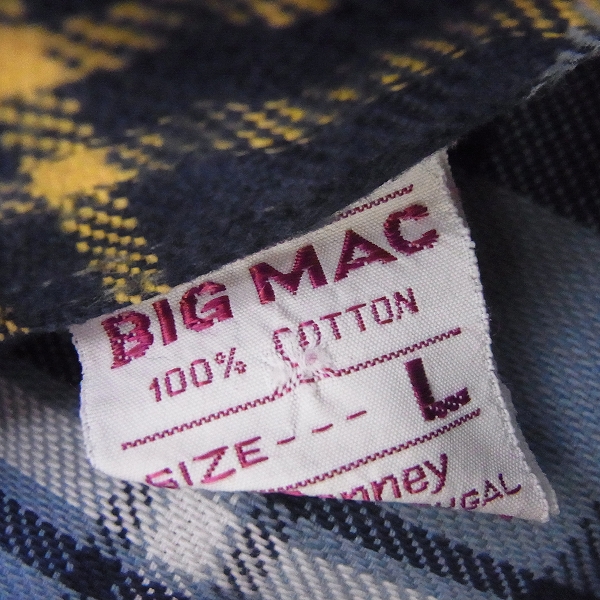 実際に弊社で買取させて頂いたBLUE BLUE/ブルーブルー Paul Smith Jeans/ポールスミス BIG MAC インディゴシャツ 1/M/L 3点セットの画像 3枚目