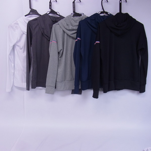 実際に弊社で買取させて頂いた【未使用】le coq sportif/ルコックスポルティフ レディース ジップアップパーカー M/5点セットの画像 1枚目