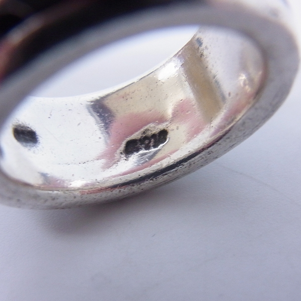 実際に弊社で買取させて頂いたA&G/エーアンドジー スタックリング SV925/シルバー 16.5号の画像 4枚目