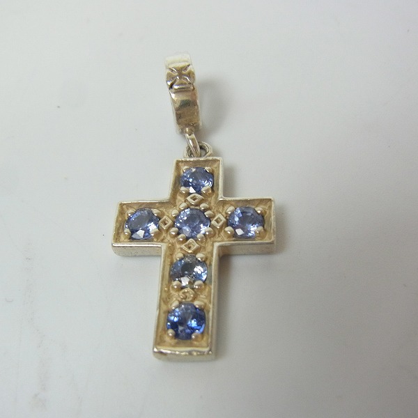 実際に弊社で買取させて頂いたLoreeRodkinGothic/ローリーロドキン スクエアクロスチャームの画像 1枚目