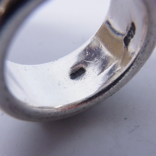 実際に弊社で買取させて頂いたA&G/エーアンドジー スタックリング SV925/シルバー 16.5号の画像 3枚目
