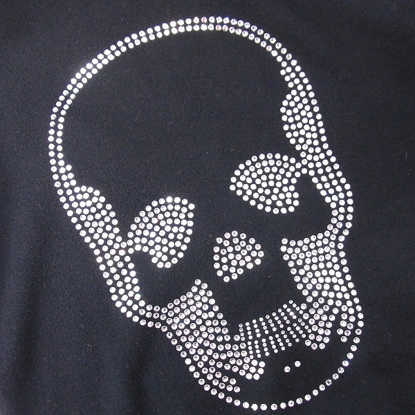 実際に弊社で買取させて頂いたlucien pellat-finet/ルシアンペラフィネ バックスワロスカル ジップパーカー Sの画像 6枚目