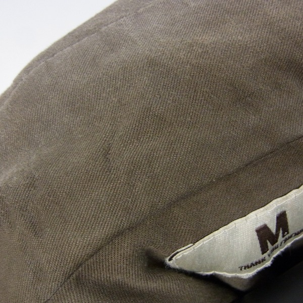 実際に弊社で買取させて頂いたM/エム スターボタン/刺繍 フード付ミリタリージャケット Lの画像 5枚目