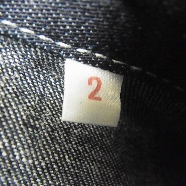 実際に弊社で買取させて頂いたBLUE BLUE/ブルーブルー カバーオール デニムジャケット 2の画像 5枚目