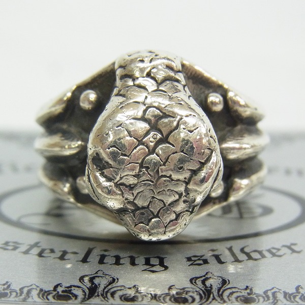 実際に弊社で買取させて頂いた【ギャラ付】A&G/エーアンドジー VIPER/バイパー スネークリング 19号