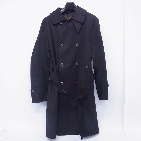 実際に弊社で買取させて頂いたMACKINTOSH/マッキントッシュ ロング トレンチコート ブラック/42