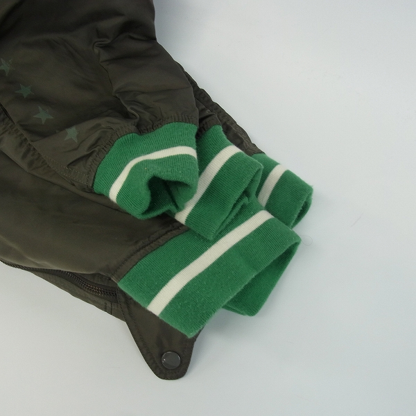 実際に弊社で買取させて頂いたUniform Experiment×ALPHA/ユニフォームエクスペリメント×アルファ コラボ L-2B フライトジャケット/Lの画像 5枚目