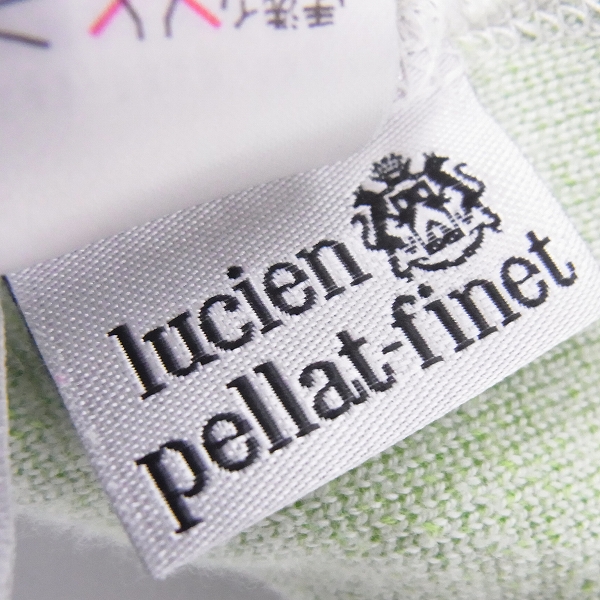 実際に弊社で買取させて頂いたlucien pellat-finet/ルシアンペラフィネ バックプリント ジップアップパーカー Sの画像 3枚目