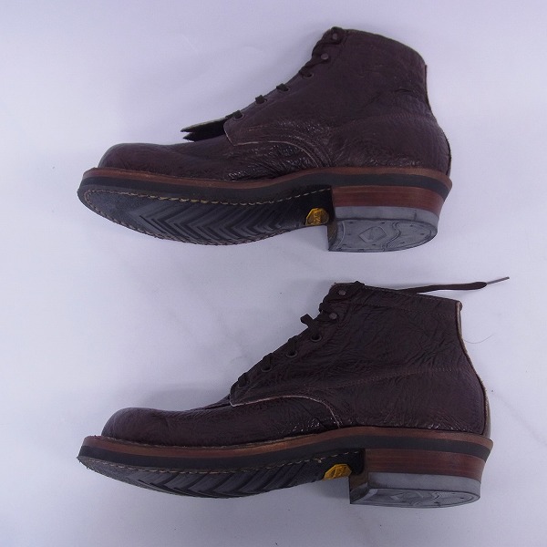 実際に弊社で買取させて頂いたWHITE’SBOOTS/ホワイツブーツ ブルハイド セミドレスブーツ 2332C/9 1/2EEの画像 3枚目