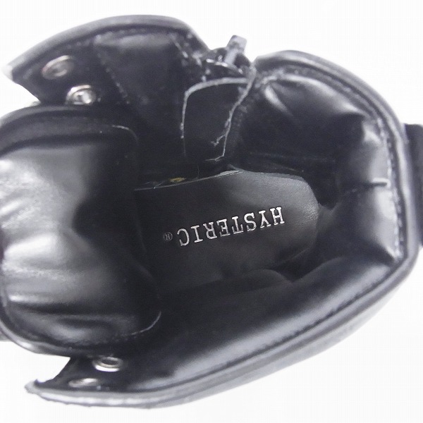 実際に弊社で買取させて頂いた【観賞用】HYSTERICS/ヒステリックス レザー サイドジップブーツの画像 4枚目