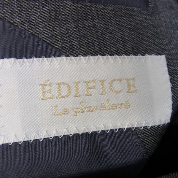 実際に弊社で買取させて頂いたEDIFICE×CANONICO/エディフィス×カノニコ SUPER 110'S セットアップスーツ 48の画像 2枚目