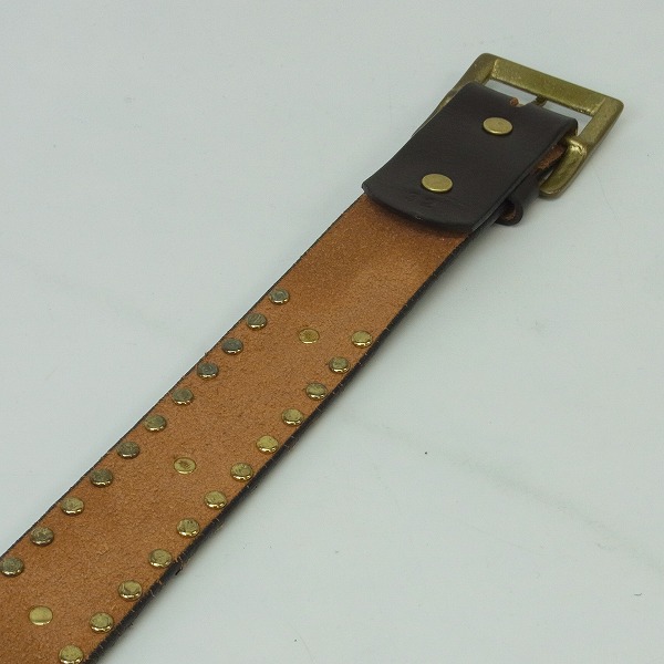 実際に弊社で買取させて頂いたCRIMIE/クライミー 10th Anniversary/10周年記念 スタースタッズ ベルト/32の画像 2枚目