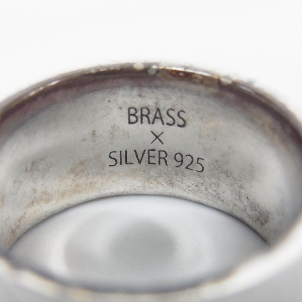 実際に弊社で買取させて頂いたCRIMIE/クライミー ホースシューメタル付き リング 21号の画像 5枚目