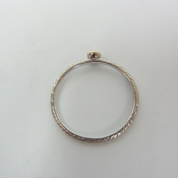 実際に弊社で買取させて頂いたLoreeRodkin/ローリーロドキン 18KWG プチダイヤセットリング/7号の画像 4枚目