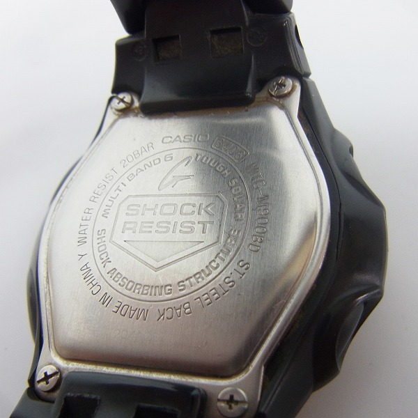 実際に弊社で買取させて頂いたG-SHOCK/Gショック ブラック×ゴールドシリーズ タフソーラー MTG-M900BD-1GJFの画像 4枚目