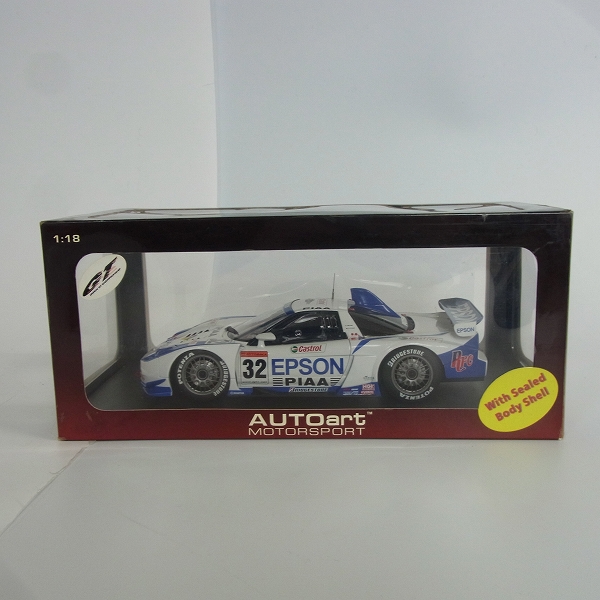 実際に弊社で買取させて頂いたAUTOart/オートアート HONDA NSX JGTC 2004 EPSON #32 1/18の画像 5枚目
