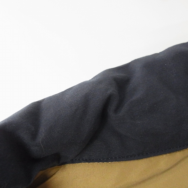 実際に弊社で買取させて頂いたSUGAR CANE/シュガーケーン ダウンベスト  レザーヨーク/ネイビー/SC12340/XLの画像 6枚目