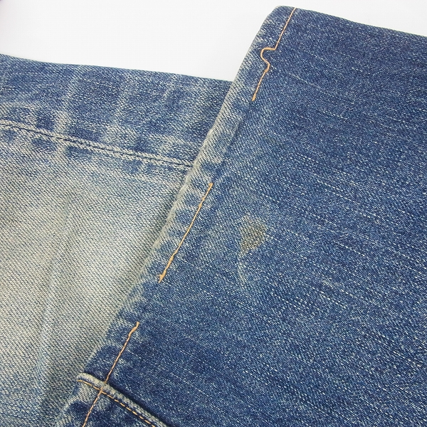 実際に弊社で買取させて頂いたDenime/旧ドゥニーム ビンテージ デニムパンツ インディゴの画像 6枚目