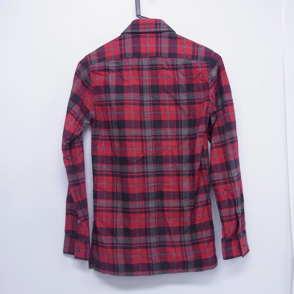 実際に弊社で買取させて頂いたKRISVANASSCHE/クリスヴァンアッシュ コットン チェックシャツ/44の画像 1枚目