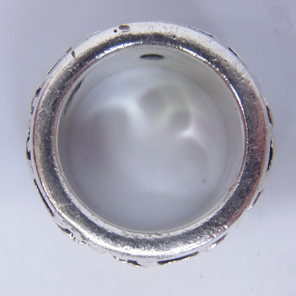 実際に弊社で買取させて頂いたA&G/エーアンドジー スタックリング SV925/シルバー 16.5号の画像 2枚目