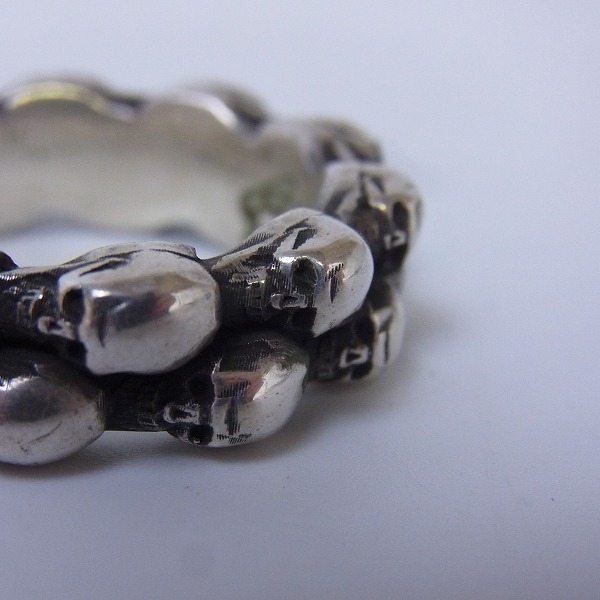 実際に弊社で買取させて頂いたSTANLEYGUESS/スタンリーゲス ダブルスカルバンドリングの画像 2枚目