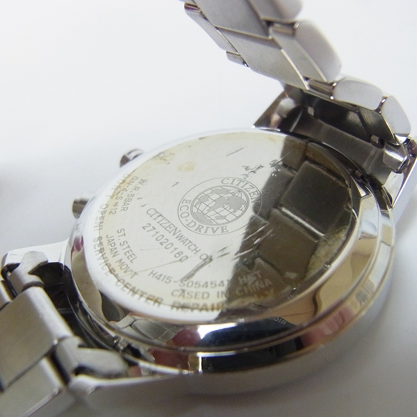 実際に弊社で買取させて頂いたCITIZEN/シチズン Eco Drive/エコドライブ 腕時計 FRD59-2481の画像 4枚目