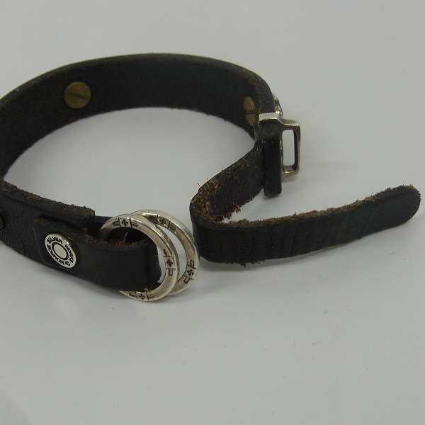 実際に弊社で買取させて頂いたDr MONROE/ドクターモンロー メッセージ レザー ブレスレット の画像 3枚目