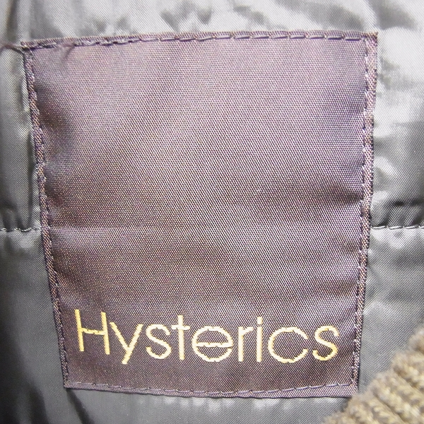 実際に弊社で買取させて頂いたHYSTERICS/ヒステリックス PRIMALOFT/プリマロフト ナイロン中綿コート /FREEの画像 2枚目