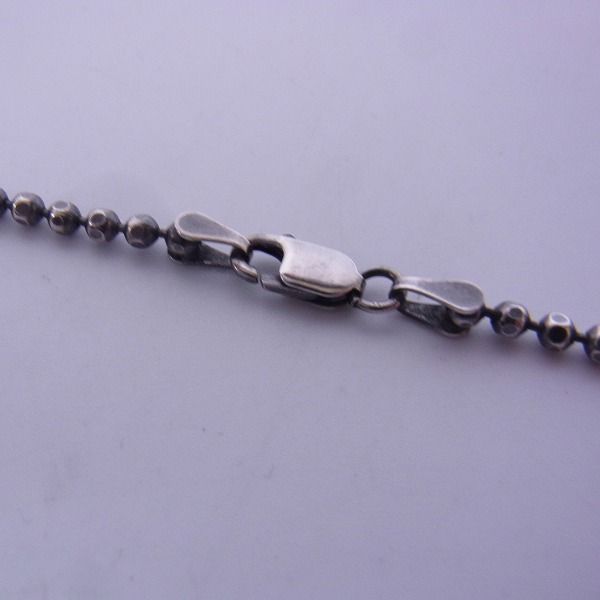 実際に弊社で買取させて頂いたDEAL DESIGN/ディールデザイン ブラックロックチェーン/ギターピックペンダント/クロスチャームの画像 4枚目