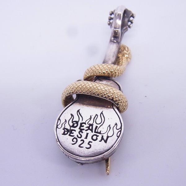 実際に弊社で買取させて頂いたDEAL DESIGN/ディールデザイン ヘルズギター K18 ペンダントの画像 1枚目