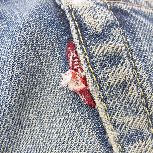 実際に弊社で買取させて頂いたDenime/旧ドゥニーム ビンテージ デニムパンツ インディゴの画像 5枚目