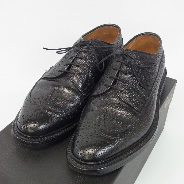 実際に弊社で買取させて頂いたAllen Edmonds/アレンエドモンズ MACNEIL ウィングチップレザーシューズ 9117/6.5